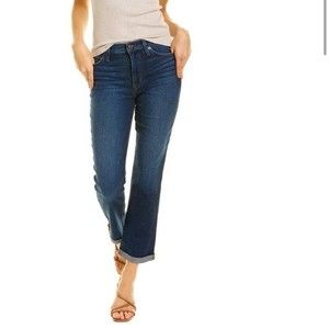Hudson Blair High Rise Straight Crop Jeans Size 31